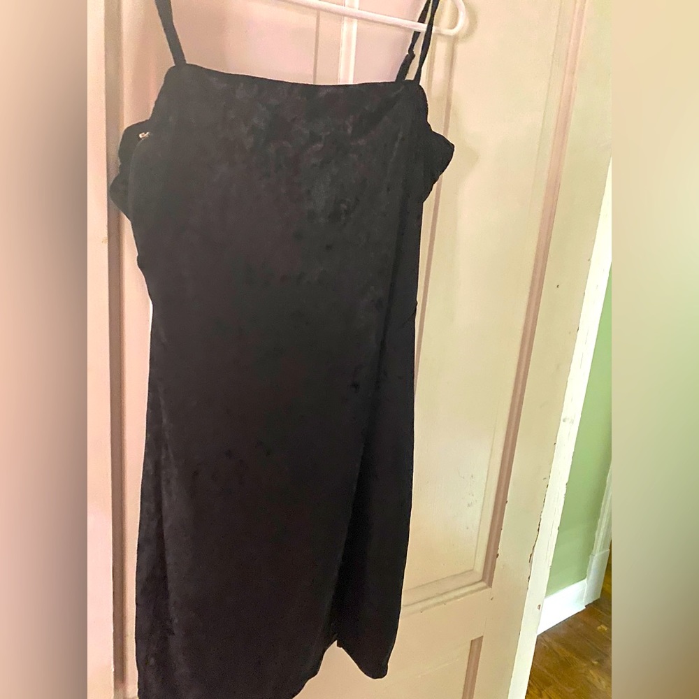 BuffBunny crushed velour tank dress